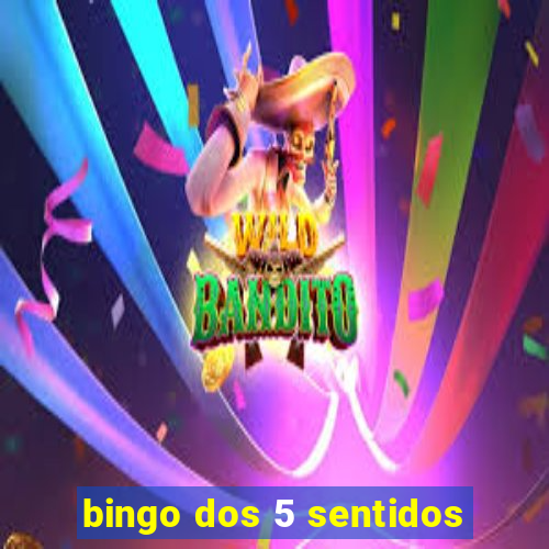 bingo dos 5 sentidos